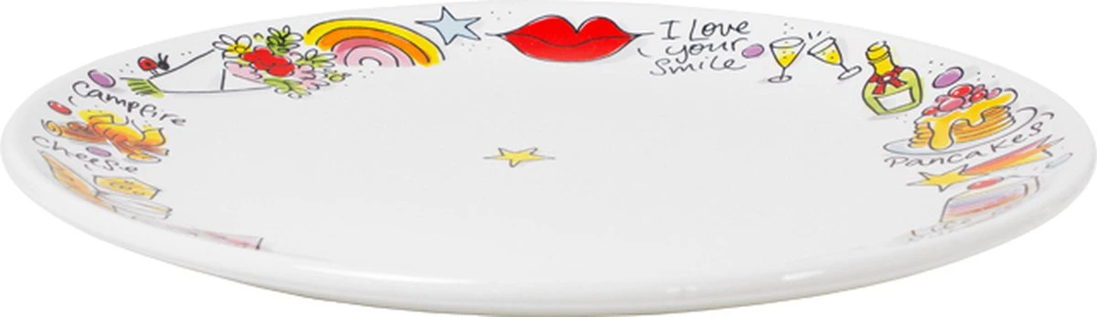 Blond Amsterdam, Happy - Bord 26cm 2 Blond Amsterdam, Happy - Bord 26cm - Afbeelding 2