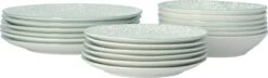 4goodz Jasmijn Groen 18-delig Servies Porselein 6 Persoons -Huishoudelijk Serviesgoed 1200x351