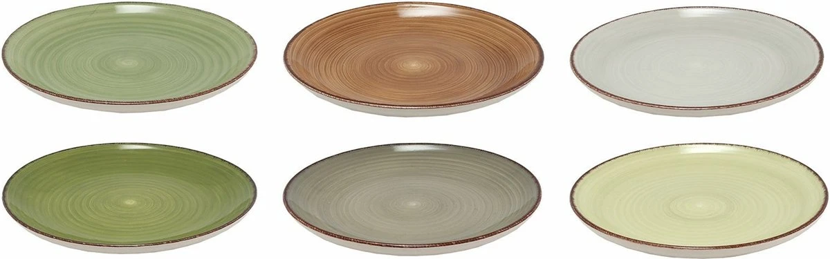 Studio Tavola Ontbijtborden Ocean Blue ø 19 Cm - 6 Stuks 9 Studio Tavola Ontbijtborden Ocean Blue ø 19 Cm - 6 Stuks - Afbeelding 9