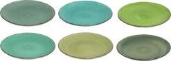 Studio Tavola Dinerborden Summer Green ø 26.5 Cm - 6 Stuks -Huishoudelijk Serviesgoed 1200x430