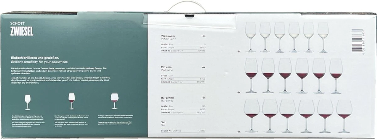 Schott Zwiesel Ivento 18-delige Set Bodini 8 Schott Zwiesel Ivento 18-delige Set Bodini - Afbeelding 8