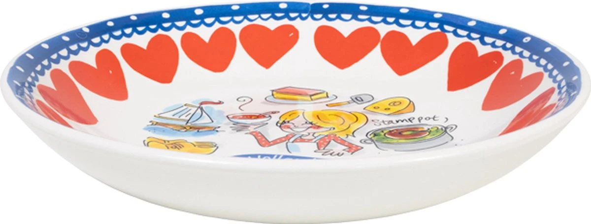 Blond Amsterdam Specials Hollands Glorie Diep Bord ø23cm 2 Blond Amsterdam Specials Hollands Glorie Diep Bord ø23cm - Afbeelding 2