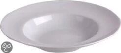 Imperial Kitchen Pastabord - � 25 Cm - 6 Stuks - Wit -Huishoudelijk Serviesgoed 1200x530
