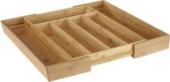 HI Bestekbak Uitschuifbaar Bamboe -Huishoudelijk Serviesgoed 1200x583