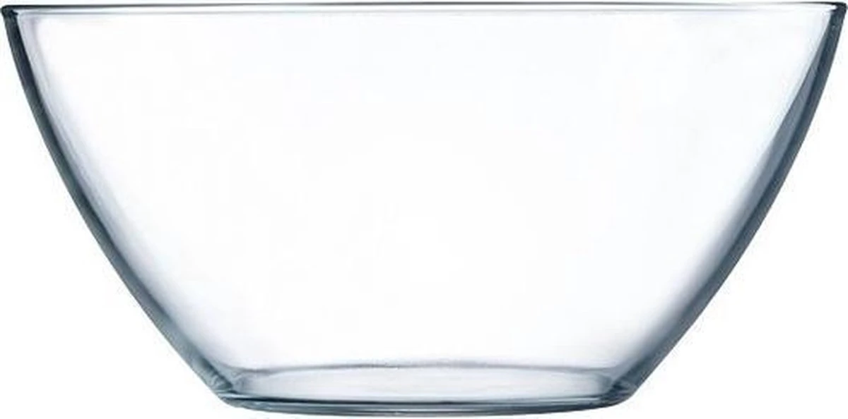 Luminarc Salade Schaal/slakom Rond Van Glas 28 Cm - Schalen En Kommen - Keuken Accessoires 1 Luminarc Salade Schaal/slakom Rond Van Glas 28 Cm - Schalen En Kommen - Keuken Accessoires