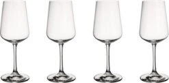 Villeroy & Boch Ovid Witte Wijnglas - 4 Stuks - Glas -Huishoudelijk Serviesgoed 1200x595