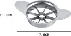 Stevige Appelsnijder - Appelboor - RVS - Zilverkleurig - Appel Snijder - Ixen -Huishoudelijk Serviesgoed 1200x616