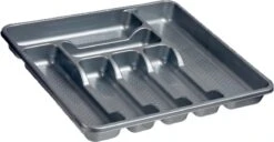 Kunststof Bestekbak/bestekhouder 7-vaks Grijs 42 X 39 Cm - Keukenlade/besteklade Inzetbakken 8 Kunststof Bestekbak/bestekhouder 7-vaks Grijs 42 X 39 Cm - Keukenlade/besteklade Inzetbakken -Huishoudelijk Serviesgoed 1200x620