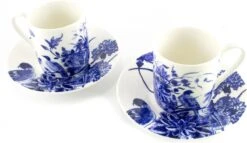 Espresso Set, Delfts Blauwe Vogels, Rijksmuseum -Huishoudelijk Serviesgoed 1200x696 4