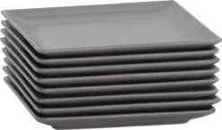 Lite-Body Hermes Gebaksbordjes - Set Van 8 Stuks - Ø16 Cm - Grijs Mat 6 Lite-Body Hermes Gebaksbordjes - Set Van 8 Stuks - Ø16 Cm - Grijs Mat -Huishoudelijk Serviesgoed 1200x705 1