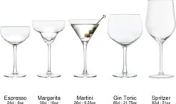 Libbey Martiniglazen Joya - 260 Ml / 26 Cl - 6 Stuks - Vaatwasserbestendig - Hoge Kwaliteit - Elegant Design - Perfect Voor Een Cocktailfeest Aan Huis -Huishoudelijk Serviesgoed 1200x708