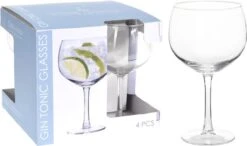 Merkloos Gin Tonic Glazen 650ml - Set 4 Stuks 5 Merkloos Gin Tonic Glazen 650ml - Set 4 Stuks -Huishoudelijk Serviesgoed 1200x710