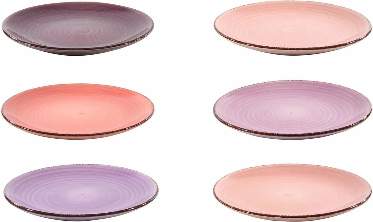 Studio Tavola Ontbijtborden Ocean Blue ø 19 Cm - 6 Stuks 13 Studio Tavola Ontbijtborden Ocean Blue ø 19 Cm - 6 Stuks - Afbeelding 13