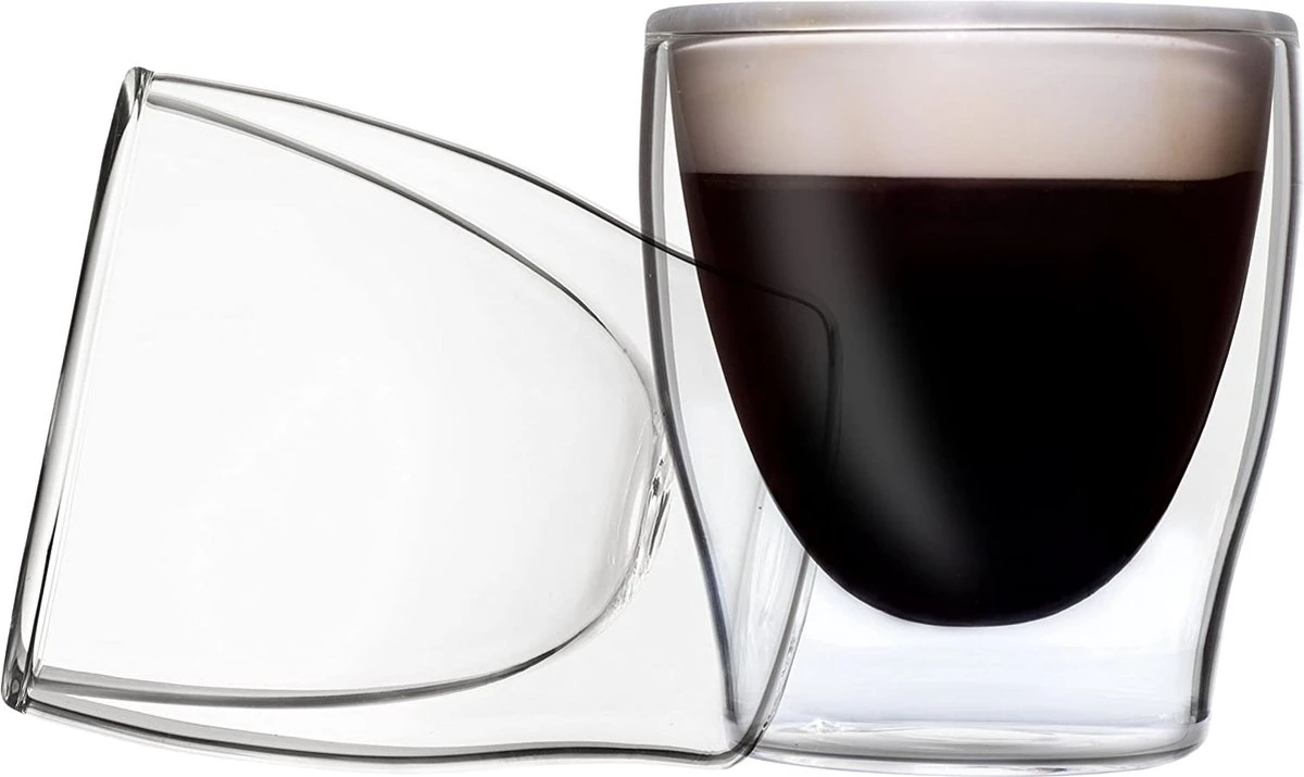 DUOS Gläser 2x (80, 200, 310, 400ml) - Feelino Dubbelwandige Glazen/thermoglazen/theeglazen/koffieglazen Met Zweefeffect Houden Dranken Langer Warm En Langer Koud 6 DUOS Gläser 2x (80, 200, 310, 400ml) - Feelino Dubbelwandige Glazen/thermoglazen/theeglazen/koffieglazen Met Zweefeffect Houden Dranken Langer Warm En Langer Koud - Afbeelding 6