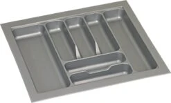 Culinorm Bestekbak - Besteklade - 55 Cm Breed X 50 Cm Diep - Grijs