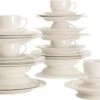 Maxwell And Williams White Basic Rim Koffie- En Dinerset - 30-delig - Wit