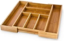 HI Bestekbak Uitschuifbaar Bamboe -Huishoudelijk Serviesgoed 1200x765 1