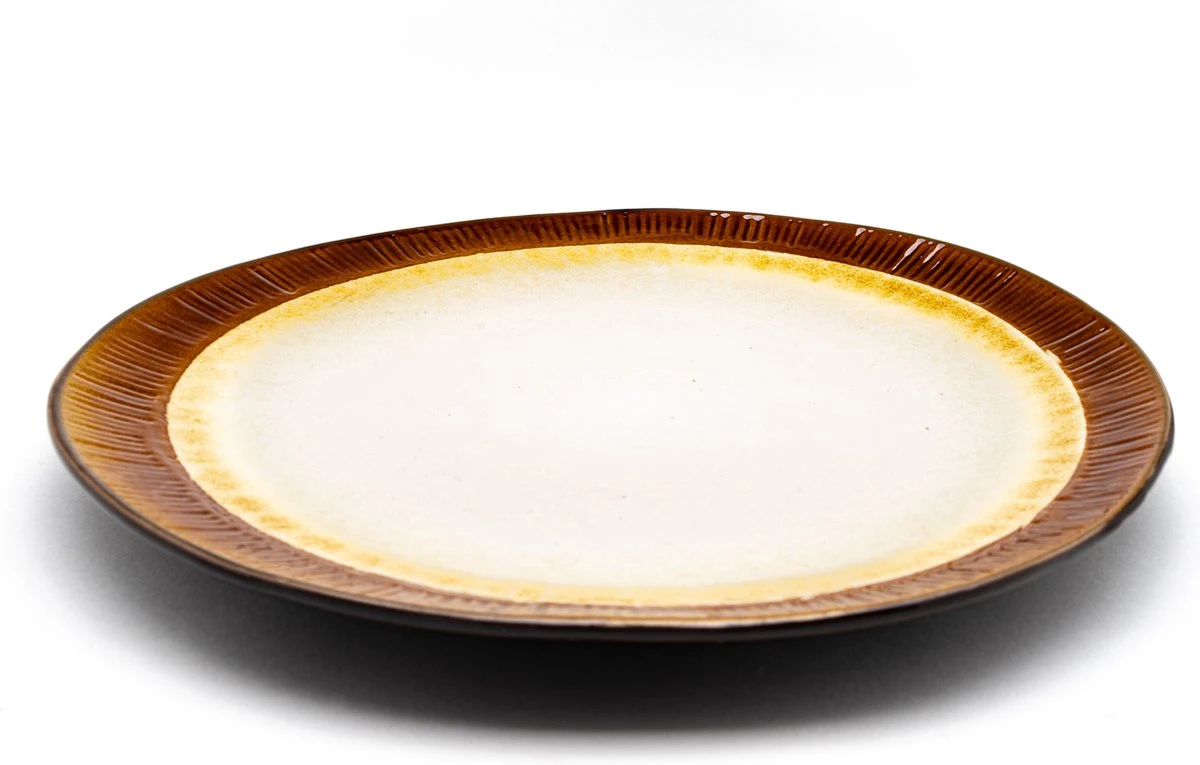 Dinerborden - Earth Borden - 27cm - Borden Set - Bordenset 6 Persoons - Porselein - Hip En Trendy - Allemaal Uniek 6 Dinerborden - Earth Borden - 27cm - Borden Set - Bordenset 6 Persoons - Porselein - Hip En Trendy - Allemaal Uniek - Afbeelding 6