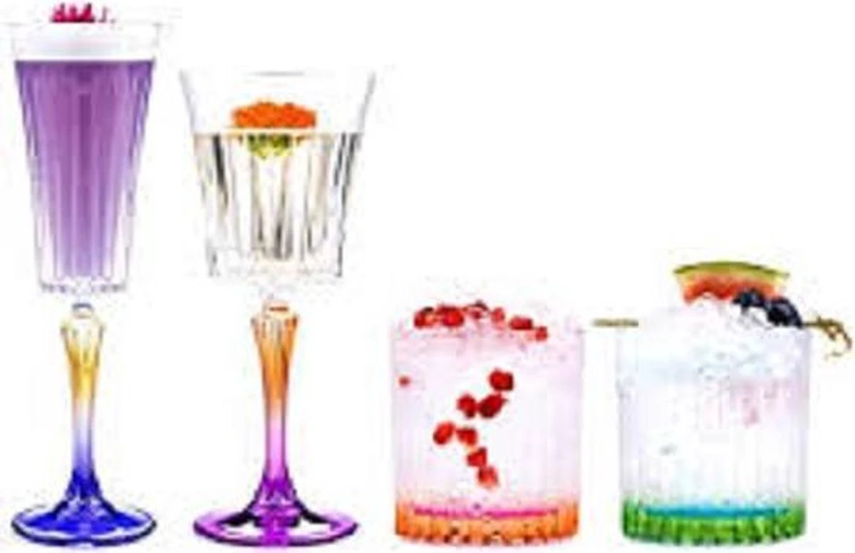 RCR Italian Gipsy Calice Wijnglazen 30 Cl - Set Van 6 4 RCR Italian Gipsy Calice Wijnglazen 30 Cl - Set Van 6 - Afbeelding 4