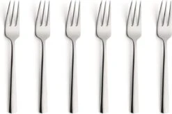 Amefa Moderno Taartvorkjes - 6 Stuks - Cadeauverpakking -Huishoudelijk Serviesgoed 1200x793