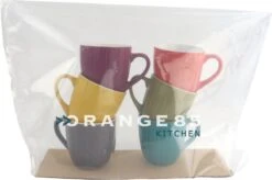 Orange85 Koffiekopjes Gekleurd - Set Van 6 - Koffiemokken - Streep - 200 Ml - Reliëf - Aardewerk - Met Oor - Theemokken 12 Orange85 Koffiekopjes Gekleurd - Set Van 6 - Koffiemokken - Streep - 200 Ml - Reliëf - Aardewerk - Met Oor - Theemokken -Huishoudelijk Serviesgoed 1200x796 1