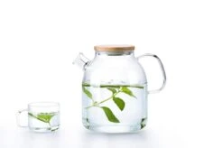 S091 Glazen Theepot Met Bamboedeksel - 1600 Ml - Samadoyo -Huishoudelijk Serviesgoed 1200x799 106