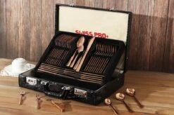 Swiss Pro+ Bestekset In Koffer-72 Delig-12 Persoons-Zwitsers Kwaliteit-Complete Set-100% Roestvrijstaal-Rose Gold 24k-Rose Goud 24K -Huishoudelijk Serviesgoed 1200x799 26