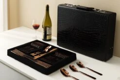 Swiss Pro+ Bestekset In Koffer-72 Delig-12 Persoons-Zwitsers Kwaliteit-Complete Set-100% Roestvrijstaal-Rose Gold 24k-Rose Goud 24K -Huishoudelijk Serviesgoed 1200x799 28