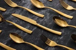 Bestekset - Bestek Goud -24 Delig-Zwitsers Kwaliteit-Complete Set-100% Roestvrijstaal-Gold 24k-Goud 24K 22 Bestekset - Bestek Goud -24 Delig-Zwitsers Kwaliteit-Complete Set-100% Roestvrijstaal-Gold 24k-Goud 24K -Huishoudelijk Serviesgoed 1200x799 34