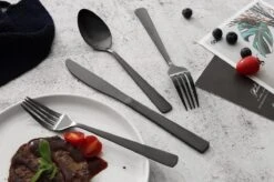 Swiss Pro+ Bestekset In Koffer-72 Delig-12 Persoons-Zwitsers Kwaliteit-Complete Set-100% Roestvrijstaal- Zwart -Huishoudelijk Serviesgoed 1200x799 45