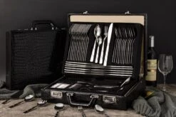 Swiss Pro+ Bestekset In Koffer-72 Delig-12 Persoons-Zwitsers Kwaliteit-Complete Set-100% Roestvrijstaal-Modern -Huishoudelijk Serviesgoed 1200x799 5