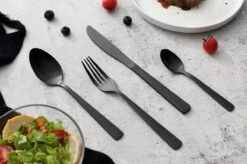 Swiss Pro+ Bestekset In Koffer-72 Delig-12 Persoons-Zwitsers Kwaliteit-Complete Set-100% Roestvrijstaal- Zwart -Huishoudelijk Serviesgoed 1200x799 52