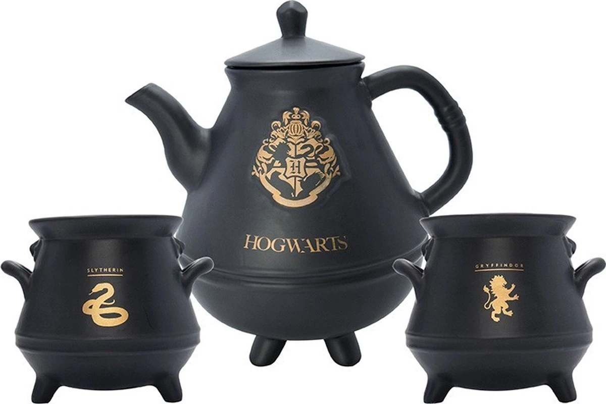 Harry Potter "Hogwarts" Theepot Set Met 2 Ketels 4 Harry Potter "Hogwarts" Theepot Set Met 2 Ketels - Afbeelding 4