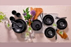 Mammoet Serviesset Moon Stoneware 6-persoons 24-delig Zwart -Huishoudelijk Serviesgoed 1200x800 211