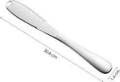 Merkloos Zilverkleurige 3-delige Botermessen Set - Roestvrijstaal - Messenset Voor De Boter - 3 X 20,8 X 1,6 Cm 9 Merkloos Zilverkleurige 3-delige Botermessen Set - Roestvrijstaal - Messenset Voor De Boter - 3 X 20,8 X 1,6 Cm -Huishoudelijk Serviesgoed 1200x815