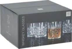 JAP Kristallen Whiskey Glazen Set Van 4 - 230ml - Transparant Drinkglas - Tumbler Set -Huishoudelijk Serviesgoed 1200x822 1