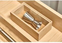 IDesign Bamboe Bakjes Voor Lade Stapelbaar D (15,5 X 30,5 X 5 Cm) - 45 - Stapelbaar & Decoratief -Huishoudelijk Serviesgoed 1200x825