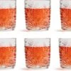 Libbey Drinkglas Atik - 230 Ml / 23 Cl - 6 Stuks - Vaatwasserbestendig - Vintage Design - Hoge Kwaliteit