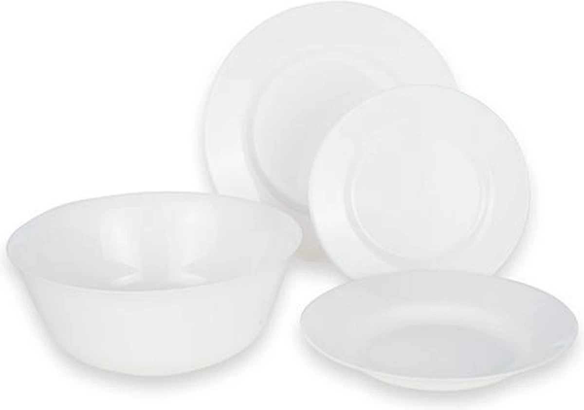 Luminarc Everyday Serviesset - 19-delig - 6 Persoons 3 Luminarc Everyday Serviesset - 19-delig - 6 Persoons - Afbeelding 3