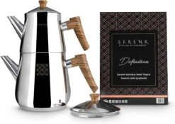 Serenk Definition Turkse Theepot - Inductie Geschikt - Theepottenset - RVS -Huishoudelijk Serviesgoed 1200x850 7
