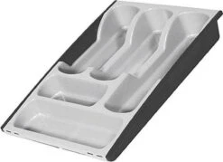 Curver Bestekbak - 5 Vaks - Uitschuifbaar Naar 7 Vaks - 42x30/52x6 Cm -Huishoudelijk Serviesgoed 1200x868 3