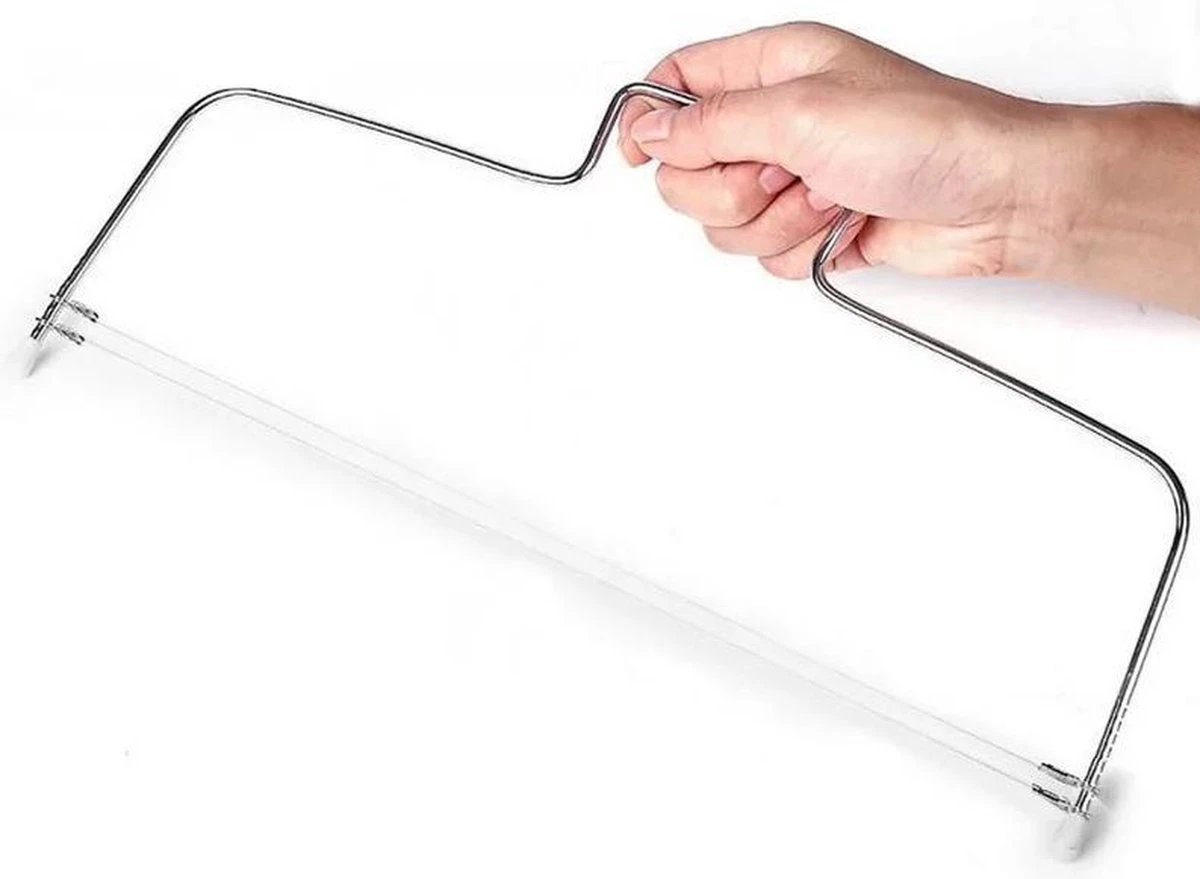 LOUZIR Professionele Taartsnijder - RVS - Taart Zaag - Cake Snijder 5 LOUZIR Professionele Taartsnijder - RVS - Taart Zaag - Cake Snijder - Afbeelding 5