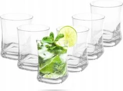 Luxe Drinkglazen - Waterglazen - Waterglas - Limonadeglazen - Sapglazen - 280 ML - Set Van 6