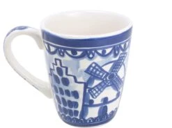 Blond Amsterdam Delfts Blond Mok - Molen - Aardewerk -Huishoudelijk Serviesgoed 1200x900 104