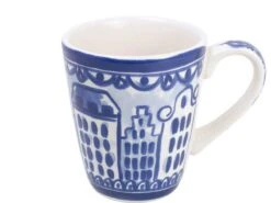 Blond Amsterdam Delfts Blond Mok - Molen - Aardewerk -Huishoudelijk Serviesgoed 1200x900 106