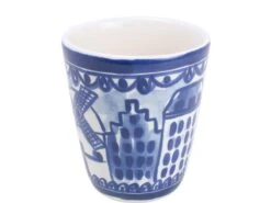 Blond Amsterdam Delfts Blond Mok - Molen - Aardewerk -Huishoudelijk Serviesgoed 1200x900 107