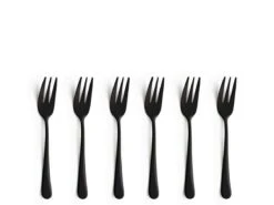 Amefa Taartvorkjes - 6 Stuks - Zwart -Huishoudelijk Serviesgoed 1200x900 11