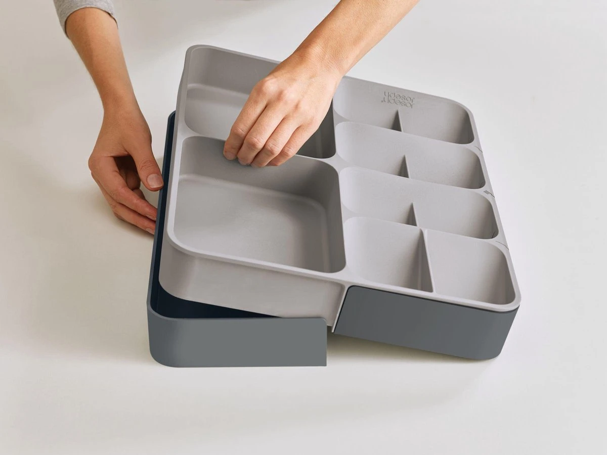 Joseph Joseph Bestek Organizer Uitschuifbaar - Grijs - Sorteervakken & Uitschuifbaar 8 Joseph Joseph Bestek Organizer Uitschuifbaar - Grijs - Sorteervakken & Uitschuifbaar - Afbeelding 8