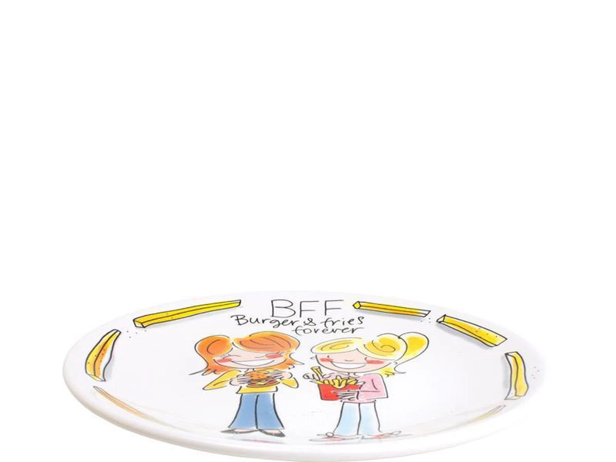 Blond Amsterdam Snack Bord BFF - Ø 22 Cm 2 Blond Amsterdam Snack Bord BFF - Ø 22 Cm - Afbeelding 2