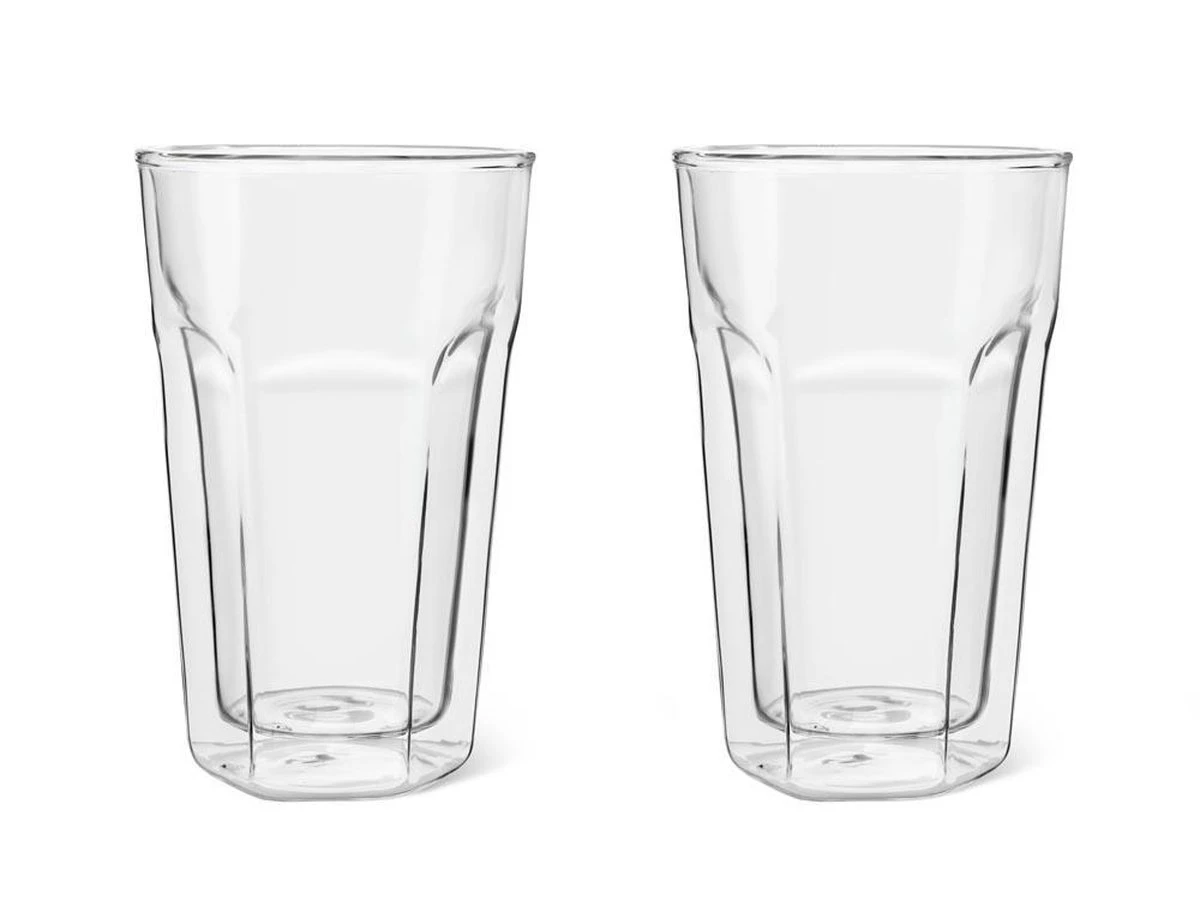Leopold Vienna - Dubbelwandig Glas Latte Macchiato 280ml (set Van Twee Stuks) 3 Leopold Vienna - Dubbelwandig Glas Latte Macchiato 280ml (set Van Twee Stuks) - Afbeelding 3